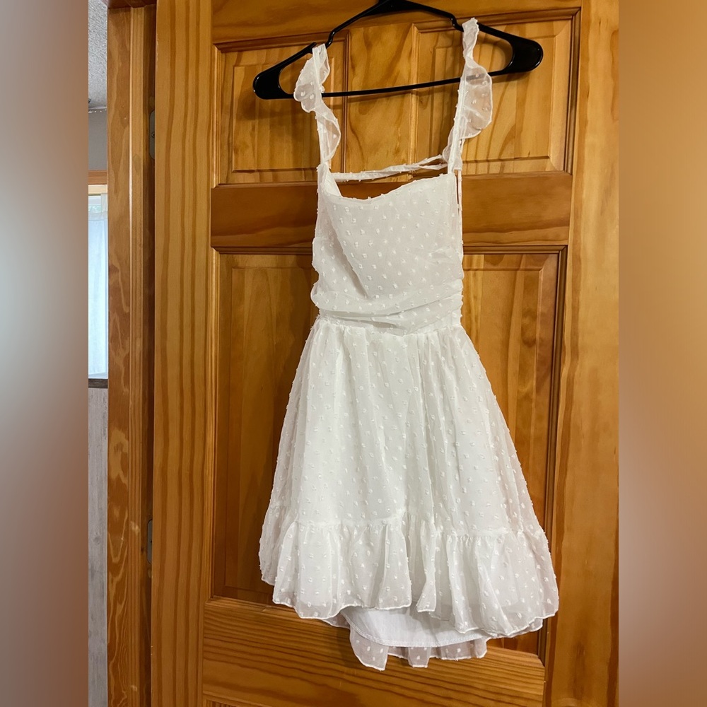 White dress size small